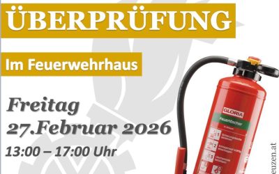 🧯 Feuerlöscherüberprüfung