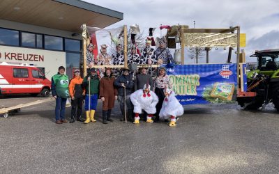 🚒Fasching in voller Fahrt in Bad Kreuzen! 🔥